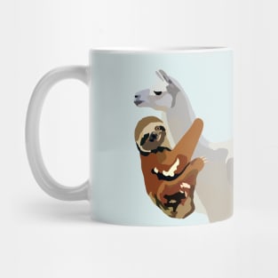 Sloth Llama Mug